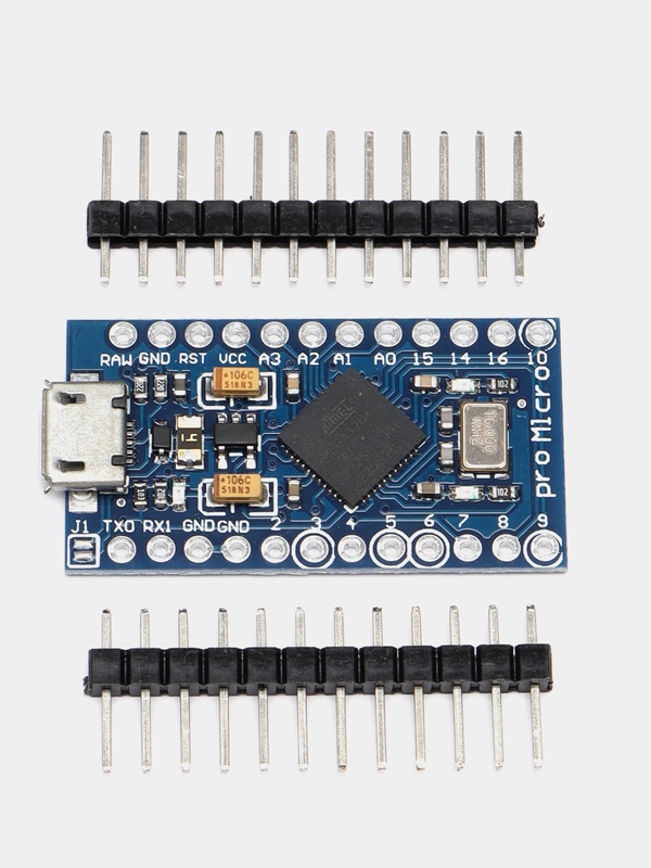 Arduino Pro Micro ATmega32U4MU отладочная плата microUSB 5V/16M