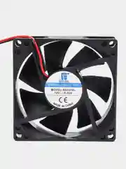 2 шт. Вентилятор 8025 12 вольт 80x80x25 12VDC кулер охлаждения 8 см