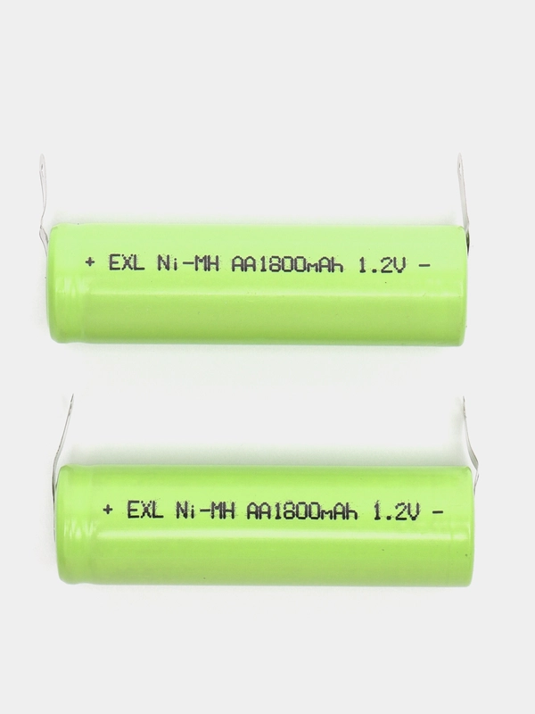 2шт / 4шт Аккумулятор AA Ni-MH никель-металлгидридный 1800mah 1.2V с лепестками для бритвы