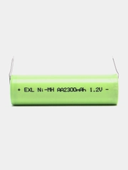2шт / 4шт Аккумулятор AA Ni-MH никель-металлгидридный 2300mah 1.2V с лепестками для бритвы