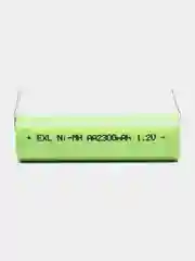 2шт / 4шт Аккумулятор AA Ni-MH никель-металлгидридный 2300mah 1.2V с лепестками для бритвы