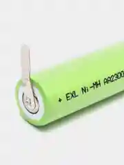2шт / 4шт Аккумулятор AA Ni-MH никель-металлгидридный 2300mah 1.2V с лепестками для бритвы