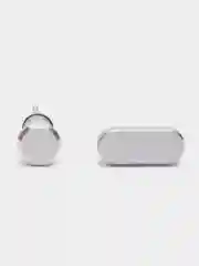 Серебряный комплект / Пылезащитная заглушка для Type-C и 3.5 мм AUX. Чёрный / Серебристый