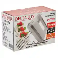 Миксер электрический  DELTA LUX DE-7706