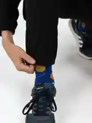 Черный костюм мужской, флисовый