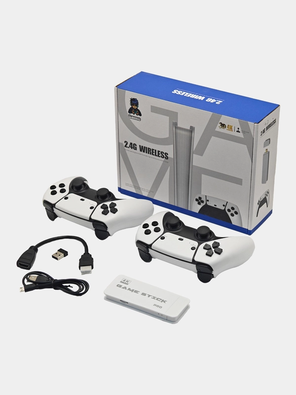 Игровая приставка Game Stick M15, для телевизора, 4k Ultra HD, 30000 ретро игр