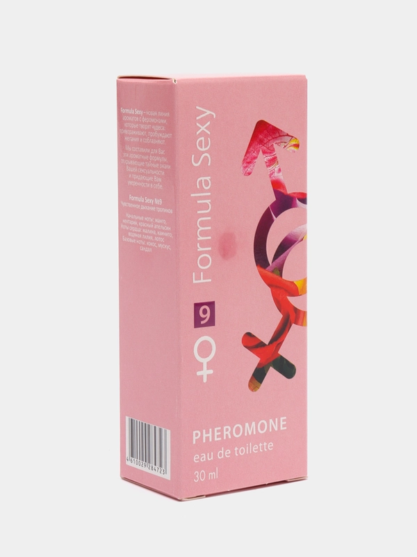 Туалетная вода женская Formula Sexy № 9 с феромонами, 30 мл