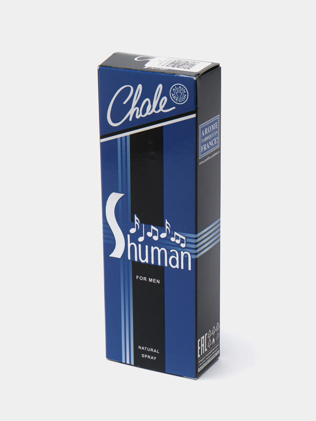 Туалетная вода для мужчин CHALE SHUMAN, 100 мл