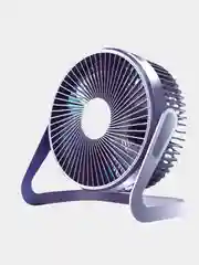 Белый вентилятор настольный, мини, USB