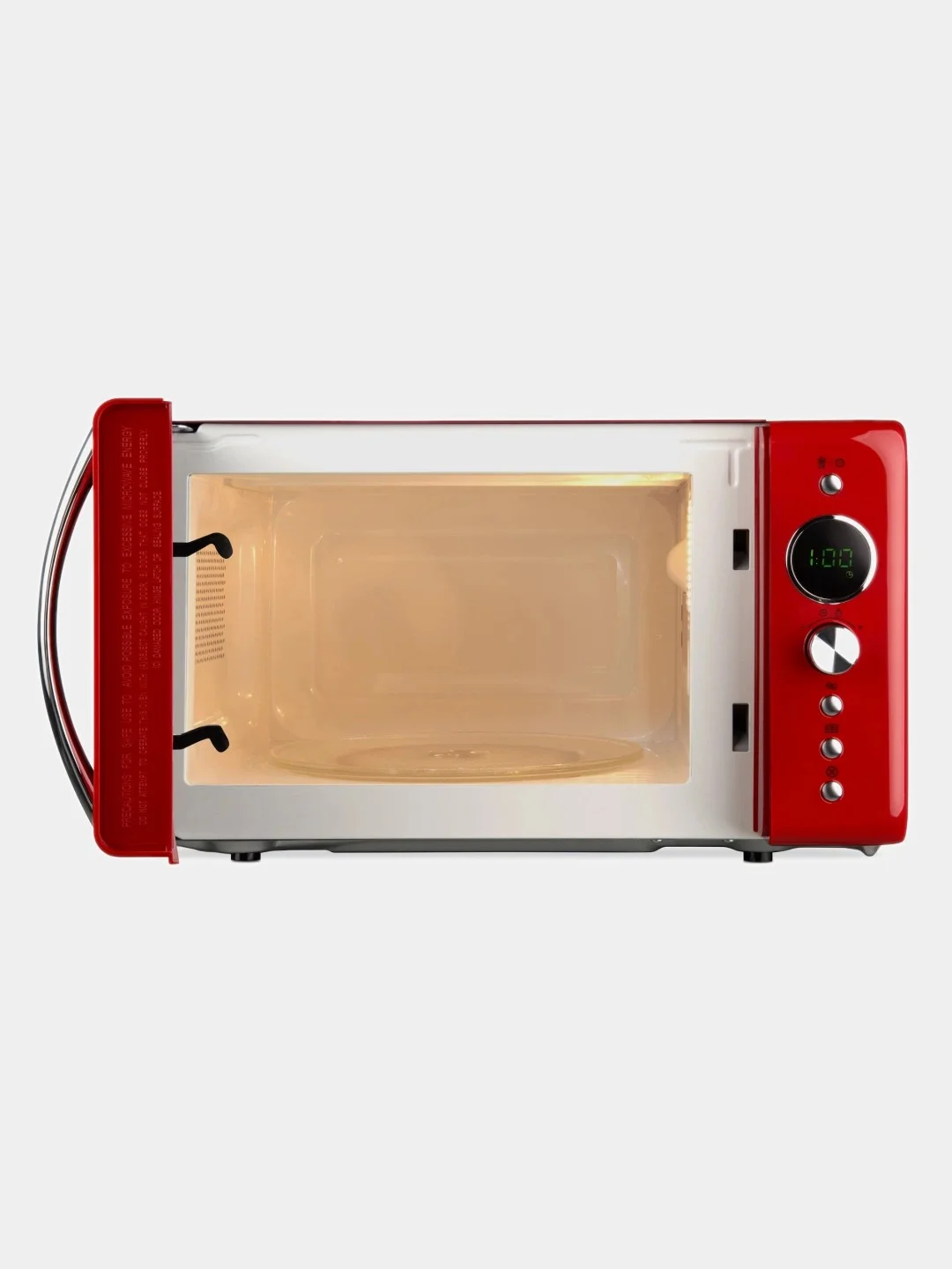 Микроволновая печь DOMFY DSR-MW601, 700Вт, 20 л, красный