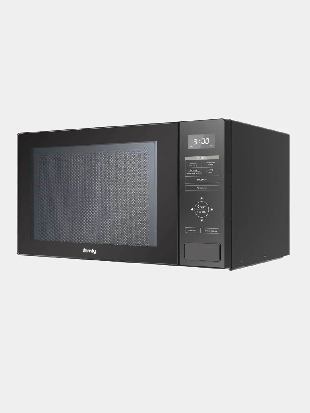 Микроволновая печь DOMFY DSB-MW106, 900 Вт, 23 л, черный