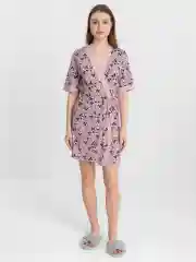 Комплект женский Lilians: сорочка, халат
