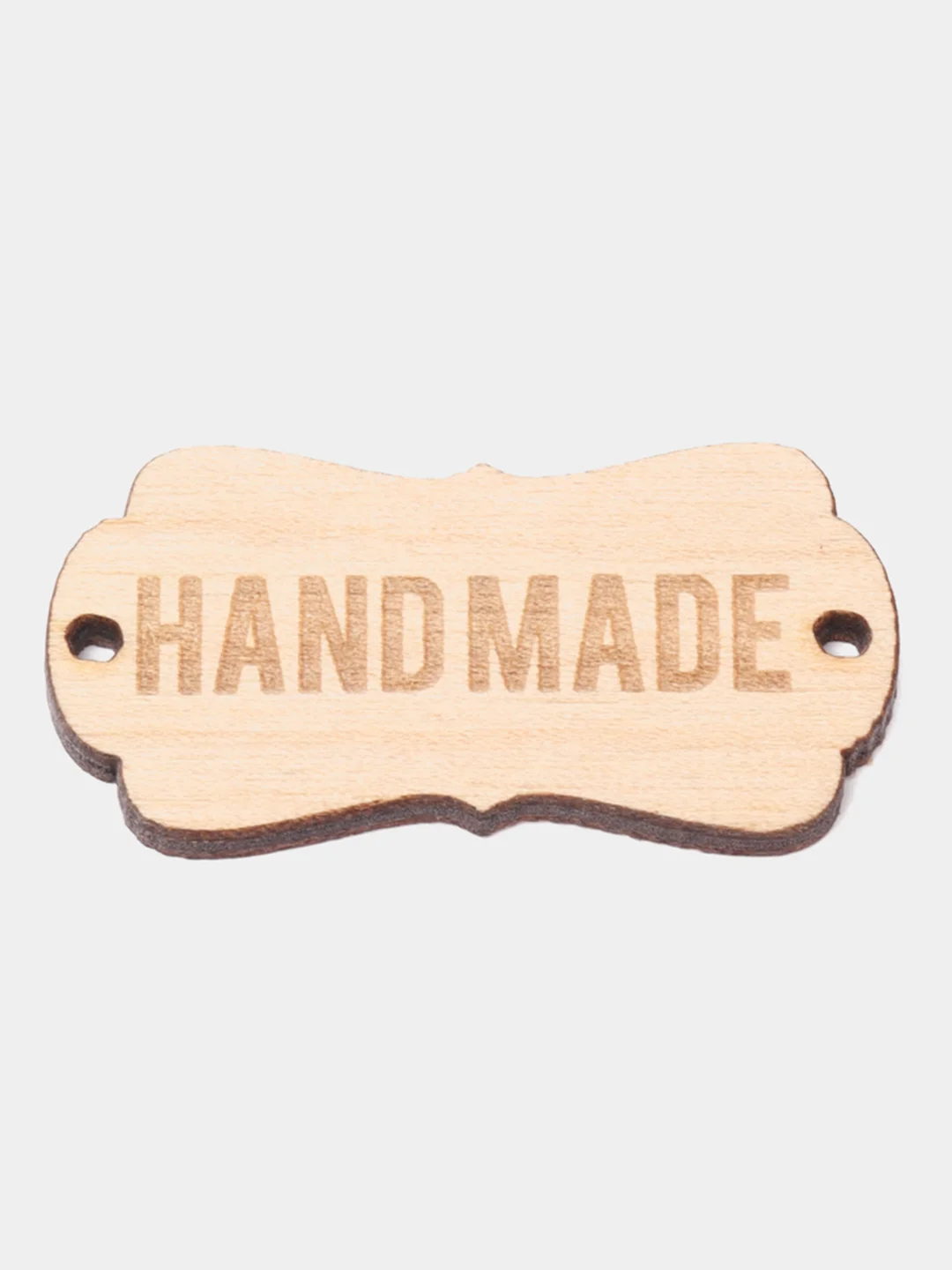 Бирка "Hand made", №2, для творчества, из дерева
