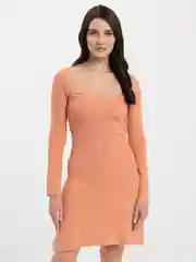 Коралловый платье женское, классическое