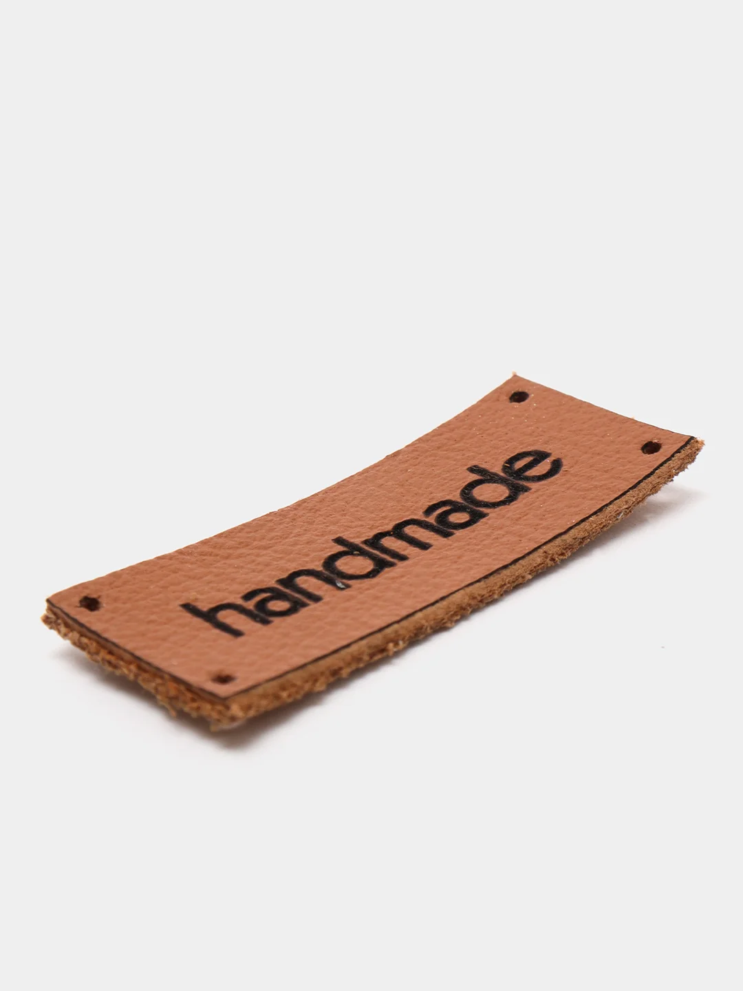 Угольный бирка-нашивка HANDMADE