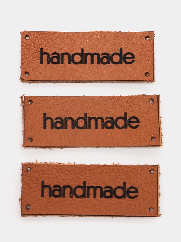 Бирка-нашивка HANDMADE