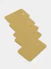 Угольный бирка для упаковки