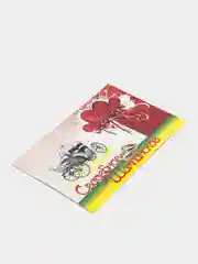 Красный наклейки на шампанское для праздника