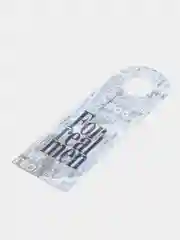 Открытка бирка на бутылку For real men, 17 х 8 см