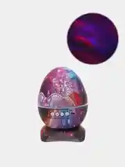 Фиолетовый ночник-проектор с аккумулятором, звездное сияние неба "Яйцо дракона", подарок на Новый год