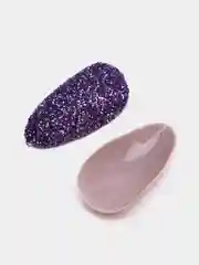 Индиго матовые накладные ногти +клей