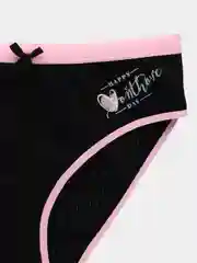 Черный трусы женские