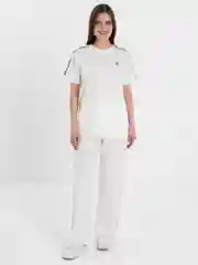 Белый женский спортивыный костюм