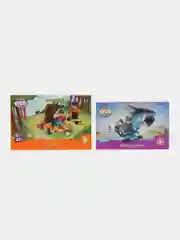Набор конструкторов для детей Kids Bricks ферма пикник пекарня вертолет парк развлечений