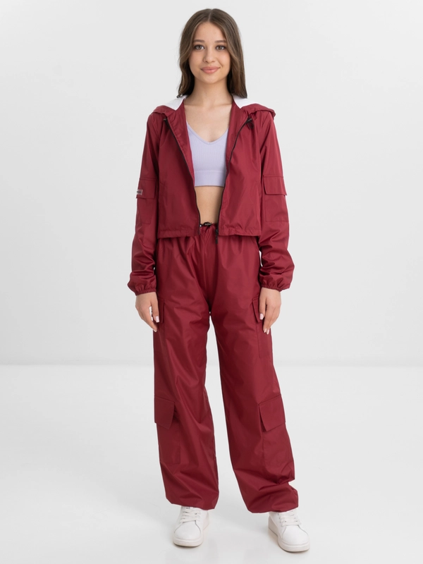 Костюм с укороченной курткой one size