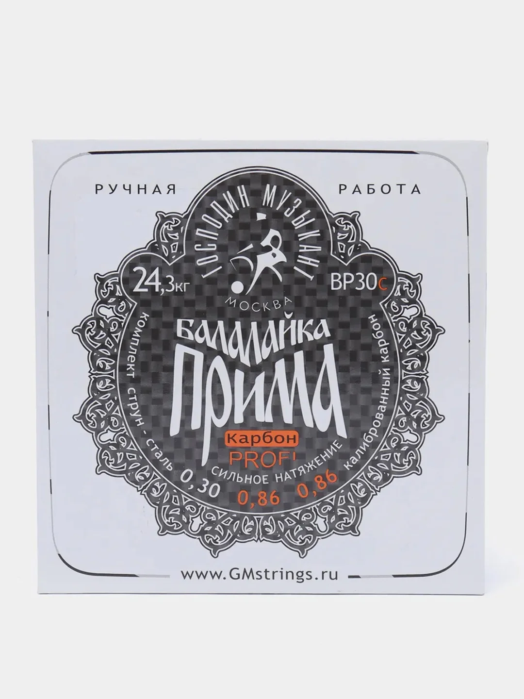 Струны для балалайка прима GM BP30C