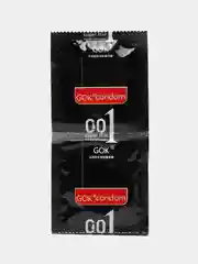 Ультратонкие с двойной гиалуроновой смазкой ребристые GOC