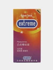 Презервативы Extreme 12шт, Ребристые с точечной структурой
