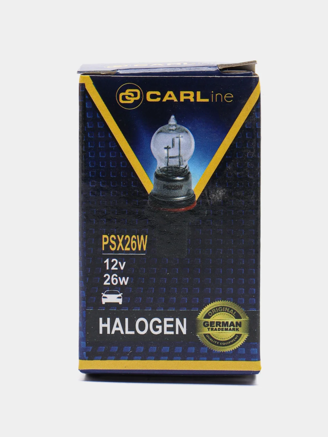 Автолампа галогеновая PSX26W 12V 26W PG18.5d-3 Halogen Bulb CARLINE CLN5082