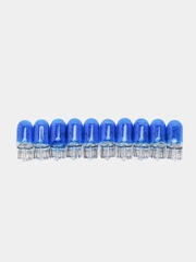 Лампа автомобильная W5W CARLine Blue Replacement Bulb 12V 5W (Box10) CLN5137