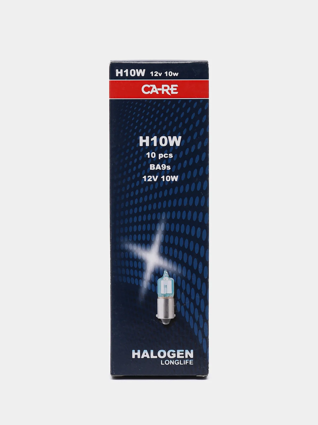 Лампа автомобильная H10W CA-RE Halogen Bulb 12V 10W Longlife (Box10) 30757