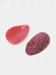 Аметистовый матовые накладные ногти +клей