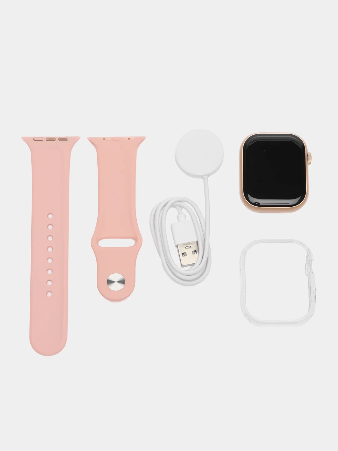 Розовый умные часы Smart watch W29S