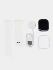 Серебряный умные часы Smart watch W29S
