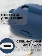 Белый чехол для беспроводных наушников Xiaomi Redmi Buds 3 Lite силиконовый КАРТОФАН матовый