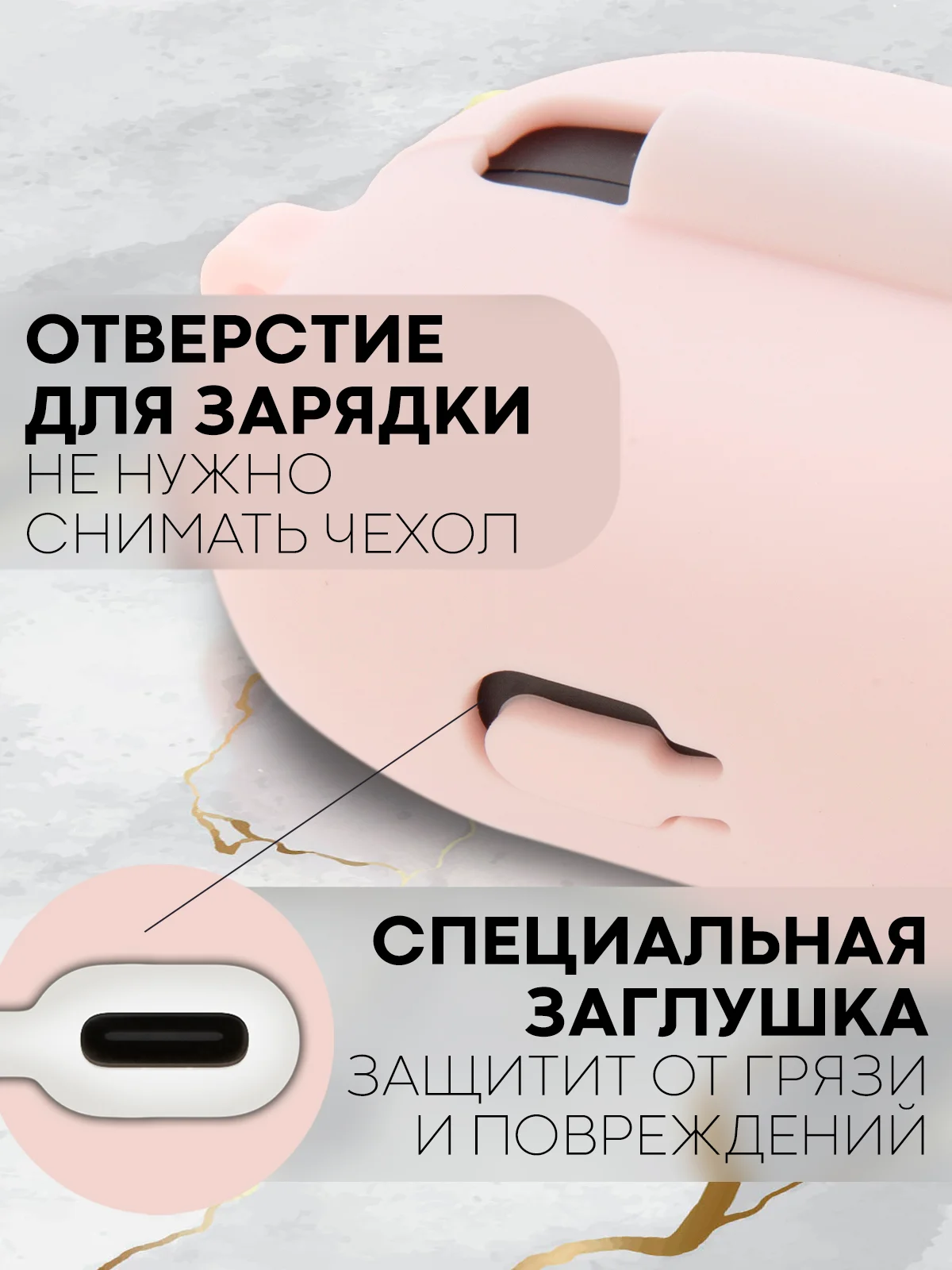 Белый чехол для беспроводных наушников Xiaomi Redmi Buds 3 Lite силиконовый КАРТОФАН матовый