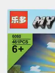 Пурпурный конструктор Minecraft(Майнкрафт) My World(Мой мир) совместим с Лего (Lego) 340-550 деталей