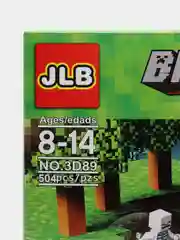 Тёмно-зелёный конструктор Minecraft(Майнкрафт) My World(Мой мир) совместим с Лего (Lego) 340-550 деталей