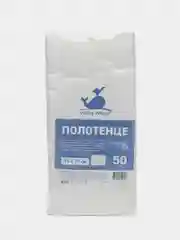 Полотенца спанлейс одноразовые 35x70см 50шт.  Плотность 50г, тиснение "МИШКИ"