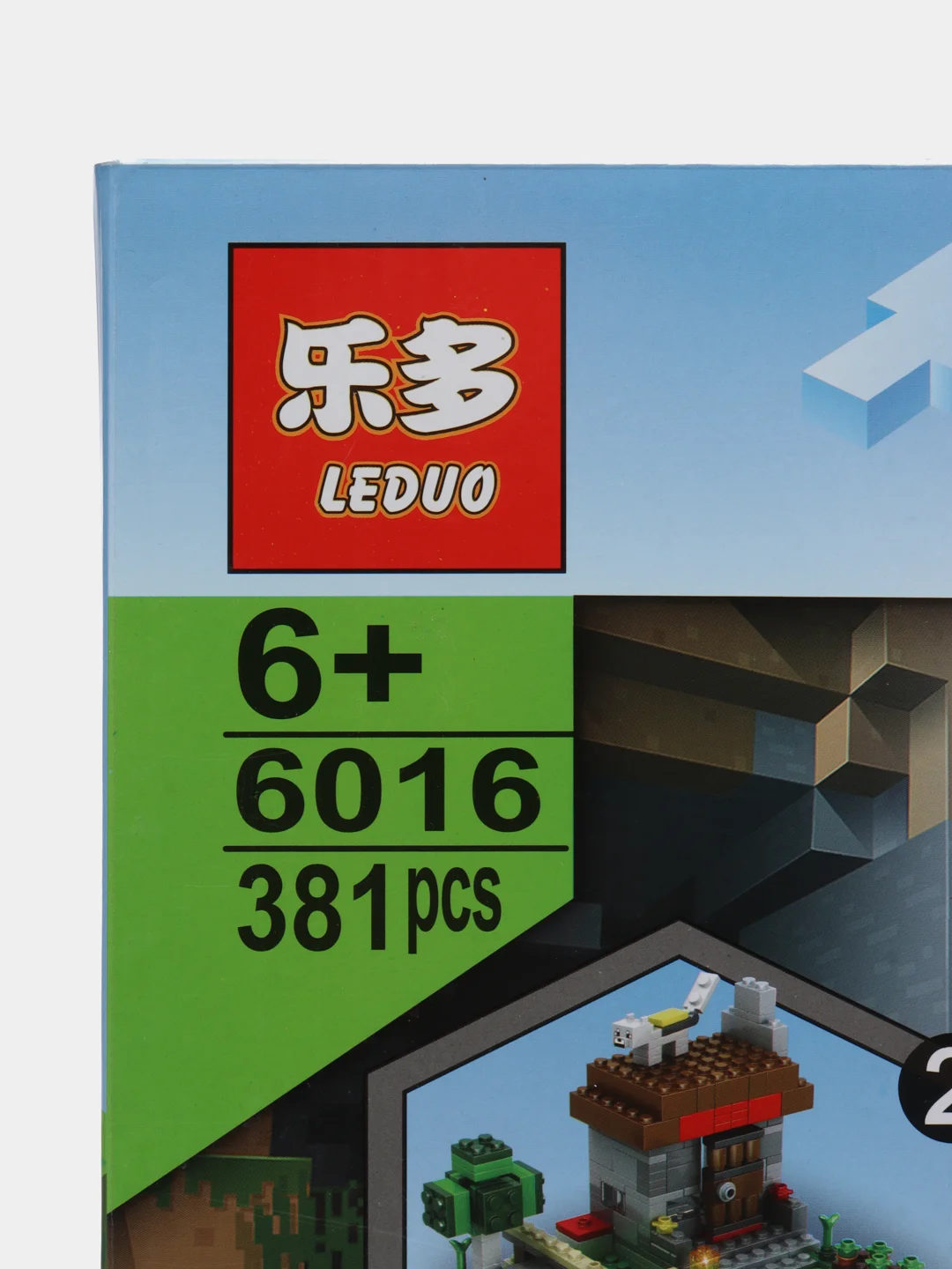 Тёмно-серый конструктор Minecraft(Майнкрафт) My World(Мой мир) совместим с Лего (Lego) 340-550 деталей
