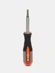 750106 Отвертка стержневая 6 в 1 ROUND GRIP 1/4",5/16"DR, SL5,6, PH1,2