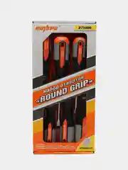 975006 Набор отверток стержневых ROUND GRIP, 6 предметов