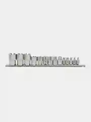 910614 Набор головок 1/4", 3/8", 1/2"DR на держателе, внешний TORX, E4-E24, 14 предметов