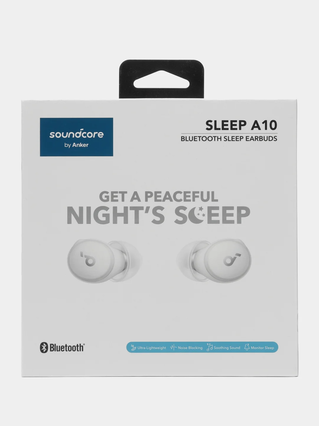 Белый беспроводные наушники Anker Soundcore Sleep A10