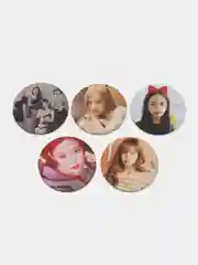 Аметистовый набор значков BLACKPINK "Блэкпинк", 58 мм, значки крор, значки аниме