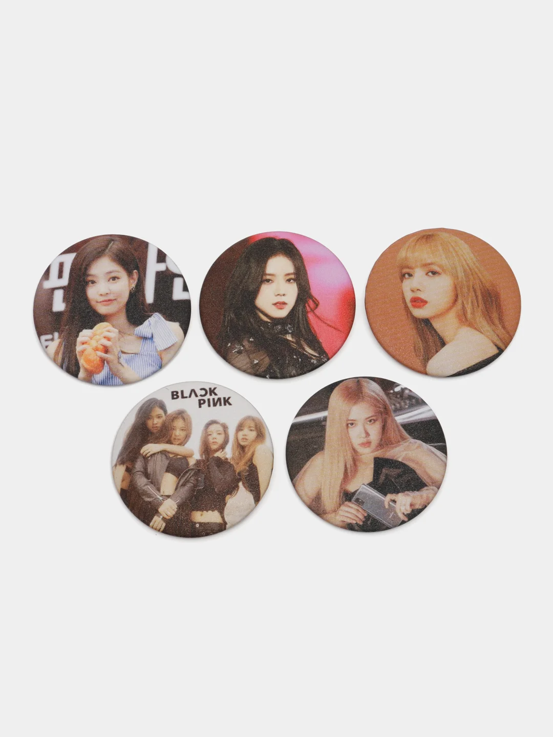 Алый набор значков BLACKPINK "Блэкпинк", 58 мм, значки крор, значки аниме